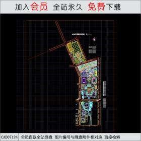 某大学规划图 CAD