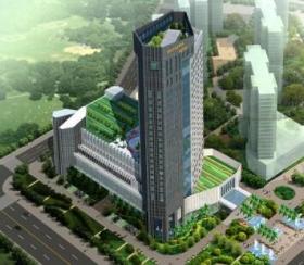 [广东]23层现代风格国际酒店建筑设计方案文本