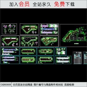 新铺位小商品市场施工CAD