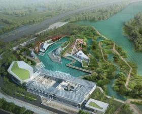 [广东]高层岭南风格园林式文化中心建筑设计方案文本