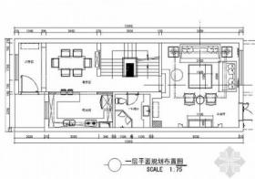 某公馆三层别墅室内装修图