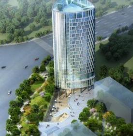 [上海]现代风格办公楼建筑设计方案文本