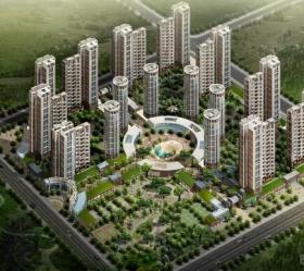 [河南]现代风格高层住宅区规划及单体设计方案文本(含CA...