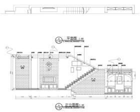 美式田园风别墅设计施工图（附效果图+软装配置）