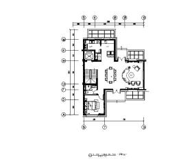 [上海]混搭风格别墅样板房CAD施工图（含实景图）