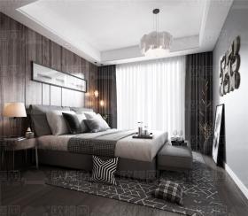 卧室家装空间3Dmax模型 (10)