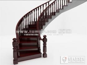 楼梯3d模型k02844