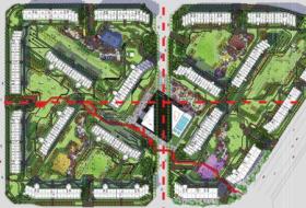 [北京]现代化环保居住区景观设计深化方案