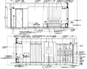 上海礼顿国际公寓多个户型样板间室内设计施工图