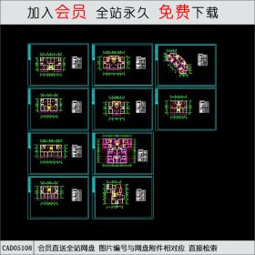 CAD05108户型平面设计一.dwgCAD