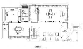 [江苏]新古典主义500平米联体别墅设计施工图（附效果图...