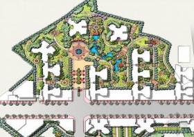 [广东]欧洲自然浪漫住宅花园绿化设计方案