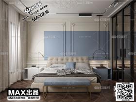 现代卧室3Dmax模型 (50)