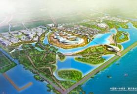 [上海]浦东华夏文化旅游区（上海新月港湾）城市规划设计...