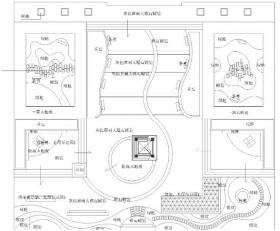3张屋顶花园景观设计CAD平面图