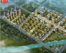 [山东]绿色大型住宅区规划及单体设计方案文本（含CAD）