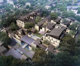 [江苏]新中式风格联排别墅建筑方案文本