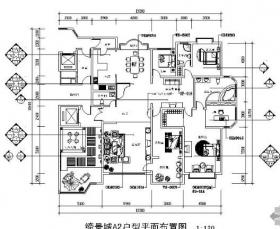 334㎡豪华欧式四居施工图（含实景）