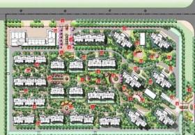 [天津]简欧田园式住宅景观规划设计方案