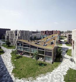 犹如随风舞动的旗帜：荷兰Hidden Delights公寓 / NL Architects
