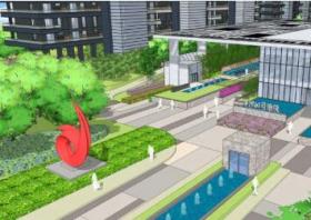 [浙江]杭州下沙现代居住区景观方案文本