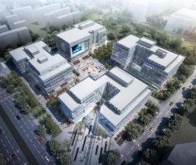 [上海]现代风格企业办公建筑项目方案设计