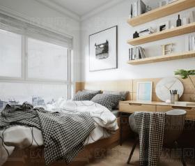 卧室家装空间3Dmax模型 (22)