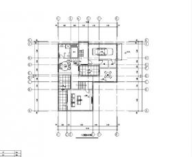 两层192平方米独栋别墅建筑设计CAD图纸及SU模型