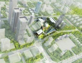 [苏州]未来科技感市民文化广场建筑设计方案文本