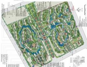 [武汉]现代自然风格住宅小区景观设计方案（含CAD）