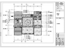 宁波江山别墅样板房室内设计施工图及实景图（含72张图）