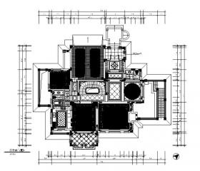 [山东]全套别墅样板房设计CAD施工图