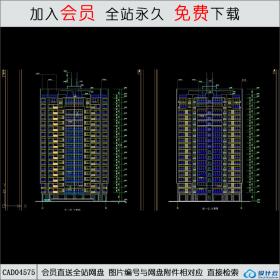 CAD04575住宅楼全套施工图CAD