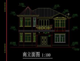 小别墅建筑施工图