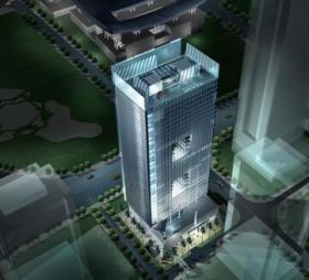[深圳]某三十六层办公大厦建筑方案文本（含CAD）