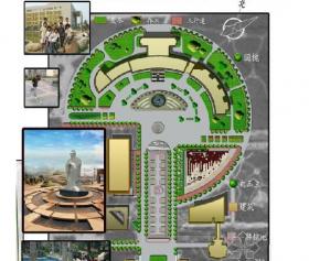 长安某大学校园景观设计方案