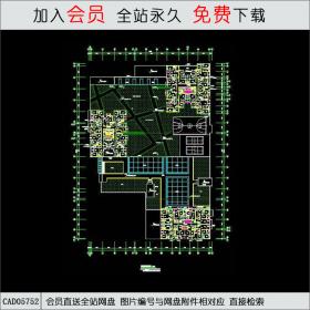 巴南商业建筑平立剖CAD