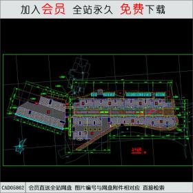 某商贸中心总规划图CAD