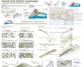交通枢纽区域景观—重庆菜园坝高铁站场地区设计