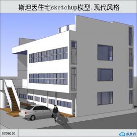 SU06191斯坦因住宅，柯布西耶现代主义名作，2层