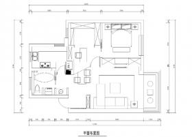 [江苏]常熟五星新村样板间CAD施工图+实景图