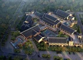 [武汉]两层传统中式风格高档休闲场所接待中心建筑设计方...