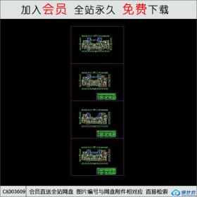 CAD03609 2-32高层住宅图纸CAD