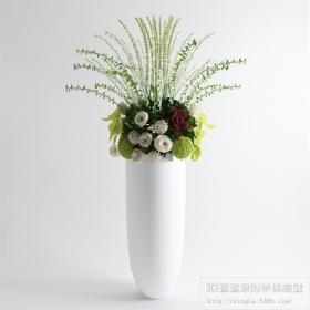 落地花卉3Dmax模型 (3)