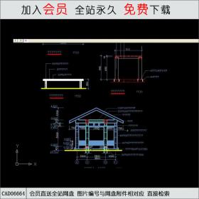 长廊 CAD