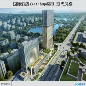 SU00655国际酒店,现代风格,34层