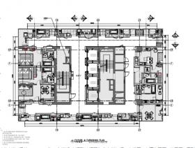 南通雅诗阁服务公寓样板间施工图+效果图