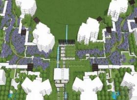 [重庆]自然地貌居住区景观规划设计方案