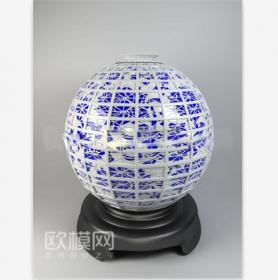 2010 青花瓷器饰品