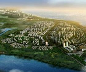 [山东]某城市规划及单体设计方案文本（含ppt）